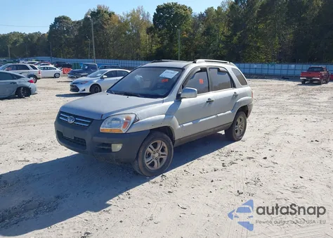 2006 Kia Sportage Ex V6/Lx V6 из США, поврежденный, VIN KNDJF723267147598